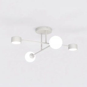 Prisadený luster HOLON 2xG9/8W/230V + 2xGX53/12W šedý