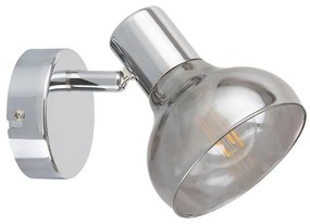 Rabalux 5555 - Nástenné svietidlo HOLLY 1xE14/40W/230V lesklý chróm