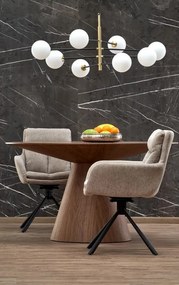 Otočná stolička K495, béžová