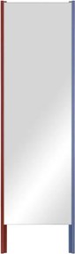 Stojacie zrkadlo s dreveným rámom 49x166 cm Lun – noo.ma
