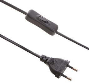 GROOVED Podstavec lampy 25 cm - čierna