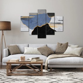 Obraz - Textúrované tvary (150x105 cm)