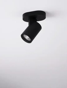 Minimalistické bodové svietidlo Esto Čierna