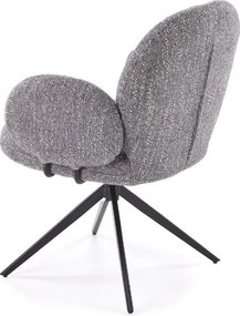 JEDÁLENSKÁ OTOČNÁ STOLIČKA IRIS ŠEDÁ