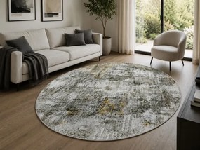 Protišmykový koberec VENEZIA PRINT 2406735 kruh