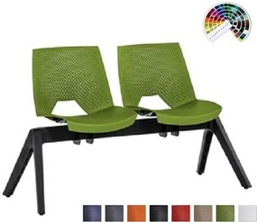 ANTARES Dvojmiestna lavica multised 2132 STRIKE plastová