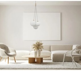 ITALUX PND-54456-3-HB - Luster na lanku PERLOS 3xG9/5W/230V