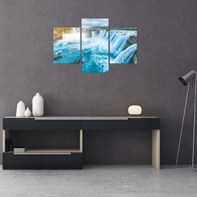 Obraz - Vodopád Godafoss (90x60 cm)