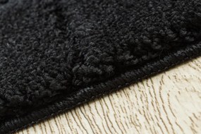 Sada kúpeľňových koberčekov SUPREME LINES línie, čierna