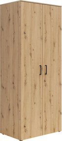 XXXLutz VIACÚČELOVÁ SKRIŇA, dub artisan, 80/195/52 cm Carryhome - Skrine do chodby - 002427022139