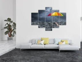Obraz - Dáždniky (150x105 cm)
