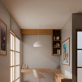 Brilagi - Závesné svietidlo na šnúre WABI SABI 1xE27/40W/230V biela