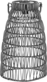 Set dvoch solárnych lampášov sivý PLA102 GREY (2 ks)