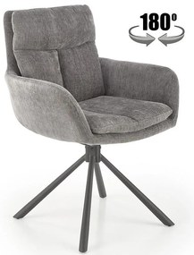 Stolička K495 sivá