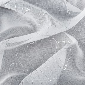 ZÁVES NA KRÚŽKOCH SAGI 140X250 CM KVETY