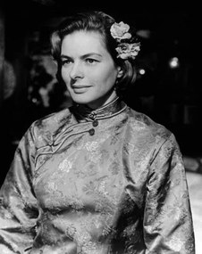 Umelecká fotografie Ingrid Bergman 1958, (30 x 40 cm)