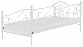 Jednolôžková posteľ 90 cm Danina (biela) (s roštom). Vlastná spoľahlivá doprava až k Vám domov. 1016020