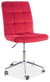 Expedo Detská stolička KEDE Q-020 VELVET, 45x87-97x40, bluvel 14, sivá