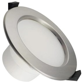 NEDES LED Kúpeľňové podhľadové svietidlo LED/10W/230V 4000K strieborná IP44 LDL154/S