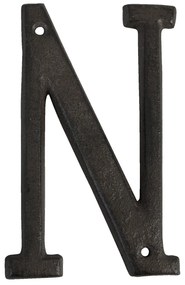 Nástenné kovové písmeno M - 13 cm