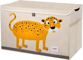 Uzamykateľný box 3 Sprouts leopard