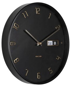 Nástenné hodiny Karlsson 5953BK, 30cm