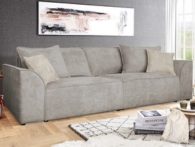 Pohovka John, béžová látka so štruktúrou