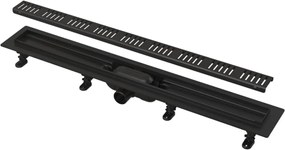 Alca APZ10BLACK SIMPLE sprchový žľab 75 cm čierna mat APZ10BLACK-750M