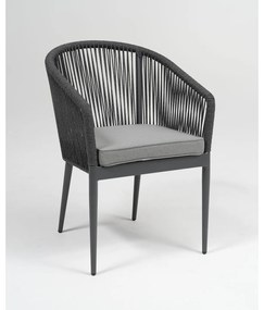 Amigo jedálenská stolička sivá