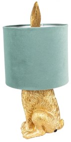 Gold & Olive RABBIT stolné svietidlo