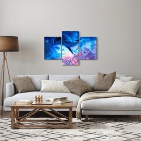 Obraz - Vesmírna veľryba (90x60 cm)