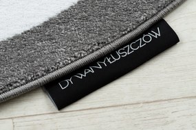 Okrúhly koberec HAMPTON Lux sivý