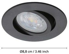 Eglo 99669 - LED RGBW Stmievateľné podhľadové svietidlo SALICETO-Z LED/5W/230V