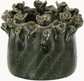 Keramický obal na kvetináč Roses