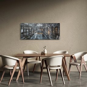 Obraz interiéru starej budovy (120x50 cm)