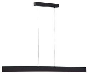 Matne čierne LED stropné svietidlo 5.5x101 cm Boadella – Kave Home