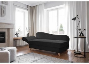 Antracitová menčestrová leňoška (ľavý roh) Chic Charlotte – Miuform