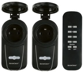 SILVERCREST® Interiérové/Exteriérové rádiové zásuvky (súprava exteriérových rádiových zásuviek, 3-dielna) (100356804)
