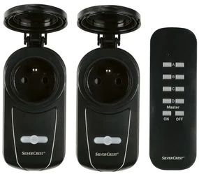 SILVERCREST® Interiérové/Exteriérové rádiové zásuvky (súprava exteriérových rádiových zásuviek, 3-dielna) (100356804)