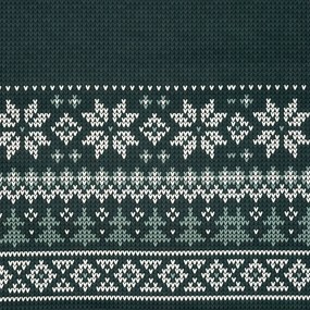 EUROFIRANY VIANOČNÉ OBLIEČKY Z MIKROVLÁKNA JEREMY 140X200 CM, 1 KS 70X80 CM VZOROVANÉ