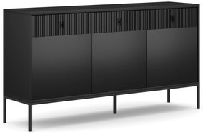 Komoda Maggiore 154,5 cm čierna