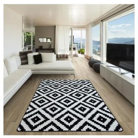 Kusový koberec Estel čierny 200x290cm