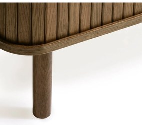 Hnedý TV stolík v dekore duba 56x160 cm Cavo – Unique Furniture