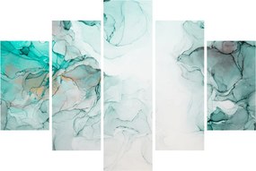 Obraz - Atramentová abstrakcia 2 (150x105 cm)