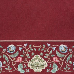 EUROFIRANY GOBELÍNOVÝ OBRUS FESTIVE VERDE1 140X260 CM VZOROVANÝ