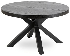 LINCOLN konferenčný stolík - čierna/čierna