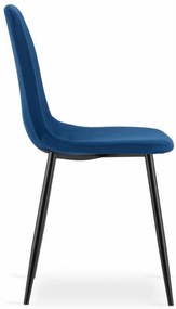 Set jedálenských stoličiek COMO modré (4ks)