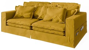 Žltá pohovka 236 cm Nora – Ropez