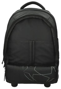 Školská taška koliesková UEFA Black 531417