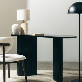Konzolový stolek Pauline 140 cm černý